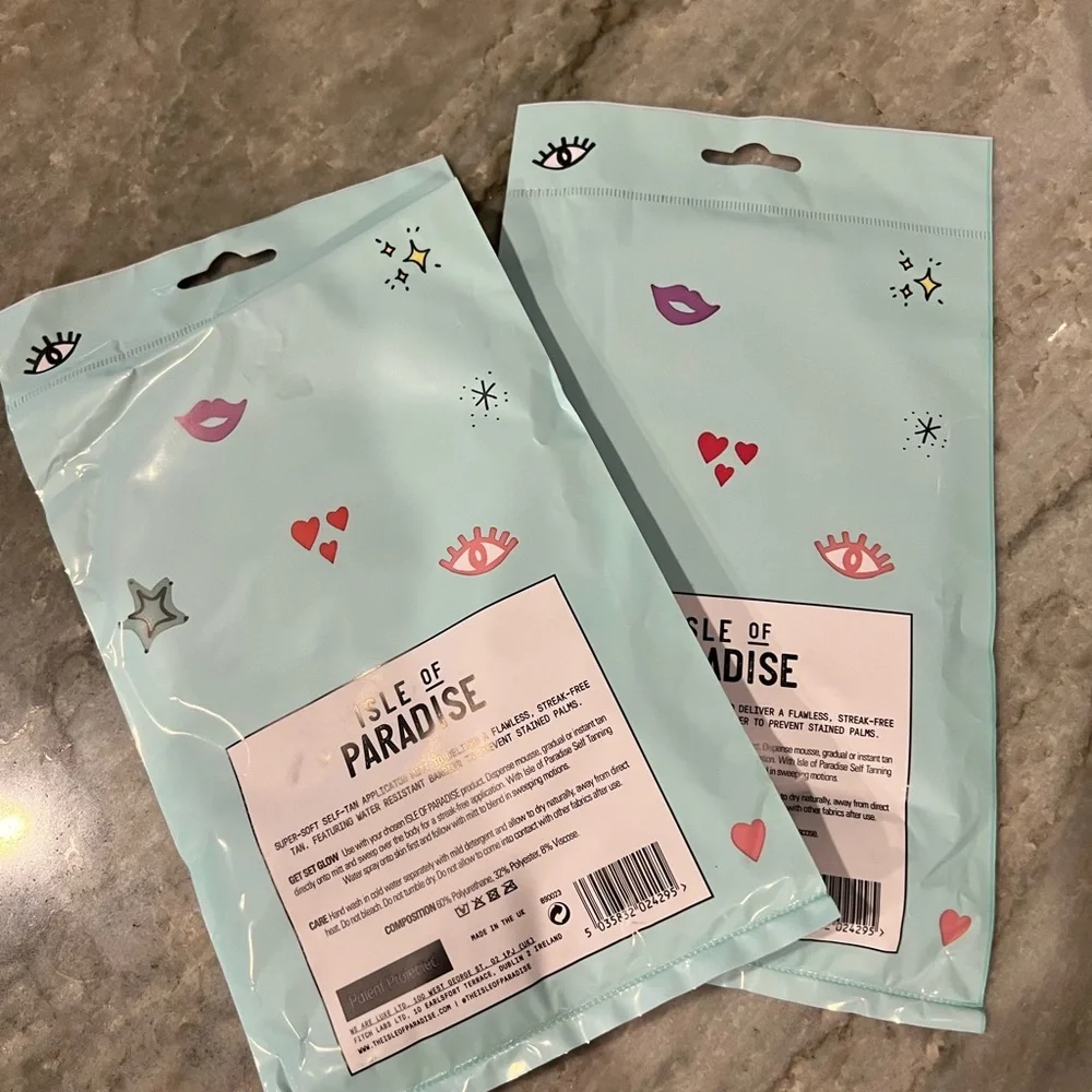 NWT SEALED Isle of Paradise Self-Tanning Mousse, Drops & Mitts Teenage Kids Gift